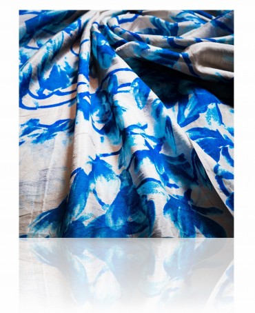 Палантин Женский S-ORCHID/BLUE